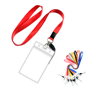 ID Badge Holder with <b>Lanyard</b> Set for Office & Events Durable and Stylish Badge Holder for Conferences Trade Shows Work - Product Image 2
