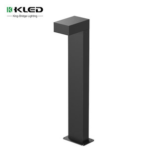 Уличный светодиодный столбчатый светильник L-образной формы, класс защиты IP66, из алюминиевого сплава, с изменяемой цветовой температурой, простая установка, от производителя - Product Image 2
