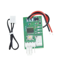 Contrôleur de vitesse PWM 12V DC, régulateur de vitesse de ventilateur, interrupteur de contrôle de température à 4 fils pour ventilateur de refroidissement PC