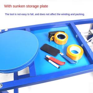 เครื่องห่อฟิล์มยืดแบบแมนนวลเครื่องห่อกระดาษพาเลทประสิทธิภาพสูง - Product Image 5