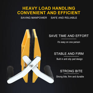 Pince de levage en métal à double main en gros Outil d'économie d'effort pour la manipulation du verre de <span class=keywords><strong>pierre</strong></span> Mesure métrique Fabricant direct - Product Image 3