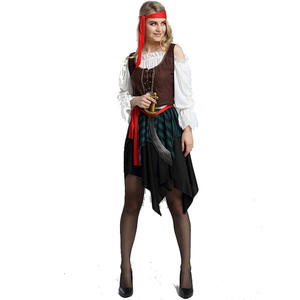 Disfraz de Halloween para adultos, disfraz <span class=keywords><strong>Caribe</strong></span>ño para adultos, disfraz de Cosplay de Halloween - Product Image 2