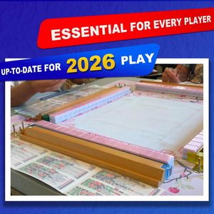 Tarjetas Rectangulares con Reglas <span class=keywords><strong>de</strong></span> Mahjong <span class=keywords><strong>de</strong></span> Letras Grandes y Fáciles <span class=keywords><strong>de</strong></span> Leer, Accesorios y Regalos Perfectos para Principiantes - Product Image 3