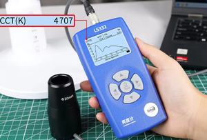 เครื่องวัดความสว่าง LS332 วัดค่าความสว่าง ความถี่การกระพริบ ค่า CCT และค่า CRI พร้อมกัน - Product Image 4