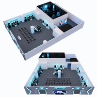 Parc à thème VR Oculeap 2027, nouveau simulateur de jeu VR, fournisseur de machines de jeu VR 5D 7D 9D 12D, parc VR Las Vegas, parc d'attractions de réalité virtuelle