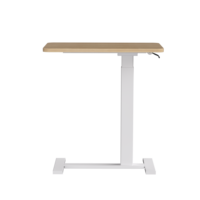 Bureau de chevet à faible coût d'usine avec réglage de la table réglable pneumatique mobile conception de bureau pc moderne