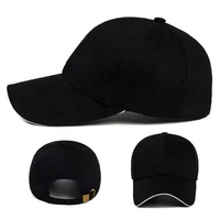 Casquette de sport structurée à 6 panneaux de haute qualité avec logo personnalisé, broderie 3D, pour le baseball et le golf, vente en gros, faible MOQ