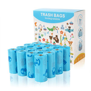 Sacchetti <span class=keywords><strong>Profumati</strong></span> per Pannolini con Manico a Nastro, Sacchetti di Plastica Usa e Getta per Rifiuti, Sacchetti Tipo T-shirt - Product Image 6