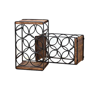 <span class=keywords><strong>Venta</strong></span> al por mayor de <span class=keywords><strong>la</strong></span> fábrica de madera y Metal de <span class=keywords><strong>bodega</strong></span> de vino bastidores - Product Image 2