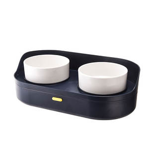 New Manufacturers <b>Large</b> Storage Space Double Layers Pet Feeding <b>Bowl</b> Stable Double Pet <b>Bowl</b> for Cats and Small <b>Dogs</b> - Product Image 6