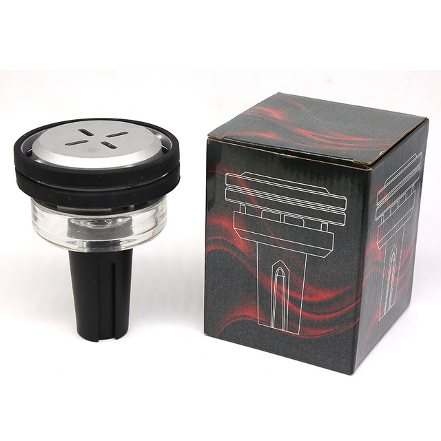 Hot Selling Hookah Accessories Glass Bowl Silicone Head Shisha Hookah Quartz Bowl with Heat Management System