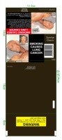 Fabricant de paquets de tabac, pochette à fermeture éclair, emballage personnalisé pour cigares, sac à fermeture éclair