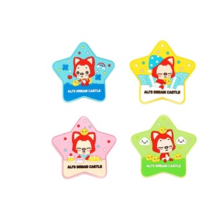 20 Years Factory Custom Carton Rubber Pvc Cup Mat OEM Plastic Non-slip Cup Mat Fancy Rubber coaster for Promotional