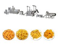 Nouvelle ligne de production automatique de chips de tortilla, machine industrielle de fabrication de snacks au maïs, en acier inoxydable, portable, pour séchage et torréfaction