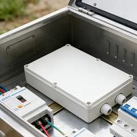 Boîtier de sécurité pour instruments électroniques, boîte de jonction extérieure étanche IP65 en ABS, type B9-1 50*175*240