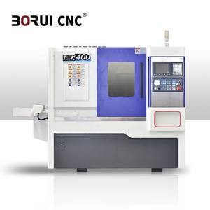 Tck400 máy tiện <span class=keywords><strong>CNC</strong></span> hiệu quả cao cho trung tâm tiện <span class=keywords><strong>CNC</strong></span> chính xác nhỏ với hệ thống điều khiển GSK và khả năng phay - Product Image 1