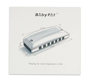 <span class=keywords><strong>Harmonica</strong></span> <span class=keywords><strong>diatonique</strong></span> Kongsheng Babyfat à 7 trous, corps en résine, languette en bronze phosphoreux - Cadeau pour jeunes musiciens - Product Image 4