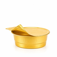 Plaques de cuisson rondes en aluminium de haute qualité, moules à tarte colorés et récipients à cupcakes pour la cuisson et le stockage