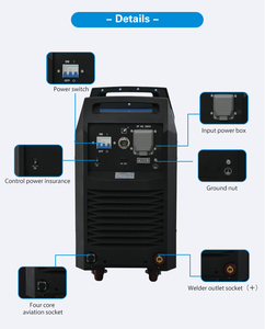 Máquinas de soldadura 4 en 1 Refrigeración por agua <span class=keywords><strong>AC</strong></span> <span class=keywords><strong>DC</strong></span> <span class=keywords><strong>TIG</strong></span> Máquina de soldadura <span class=keywords><strong>MIG</strong></span>/<span class=keywords><strong>TIG</strong></span>/MMA Máquina de soldadura - Product Image 5