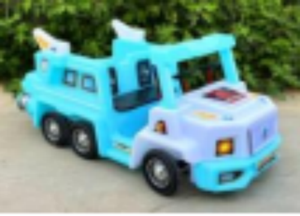 Voiture de tourisme à batterie en forme de camion de pompiers, <span class=keywords><strong>Bus</strong></span> de tourisme pour stations balnéaires, Manège de terrain de jeux extérieur, Chariot tout-terrain - Product Image 5