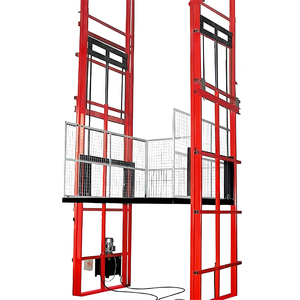 Entrepôt <span class=keywords><strong>vertical</strong></span> industriel domestique, plate-forme élévatrice murale pour marchandises, élévateur à marchandises portable hydraulique électrique - Product Image 2