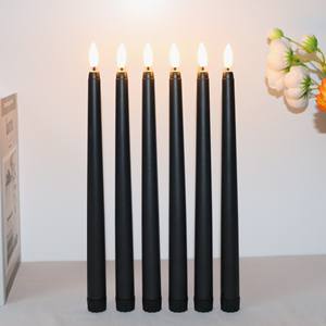 Bougies LED sans flamme, pots de bougies de Noël, bougies électriques décoratives à piles pour la décoration intérieure, vente en gros - Product Image 3