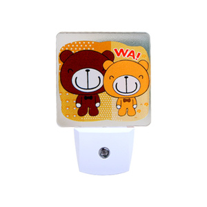 <span class=keywords><strong>Cool</strong></span> ked luces acrílicas lámpara de Sensor automático AC110-220V bebé niños niño luz nocturna enchufe de pared sensor de luz controlado mini luces - Product Image 4