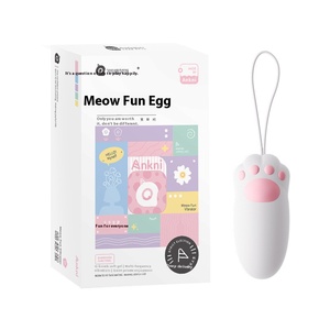 Mystery <span class=keywords><strong>Girl</strong></span> Meow Fun Cat Claw Control remoto para huevo que salta masturbador de juguete sexual para mujeres - Product Image 1