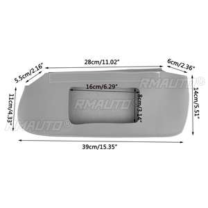 2 Piezas de Repuesto para Parasol de Auto para Chevrolet Camaro Firebird 1993 1994 1995 1996 1997 1998 1999 2000 2001 2002 - Product Image 3