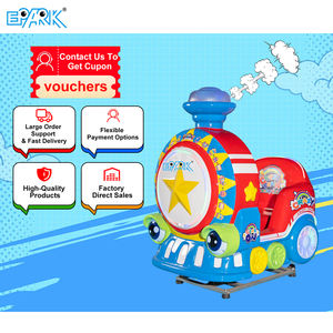 Nuevo videojuego Little Train Kiddie Rides Machine Screen Durable Fiberglass Coin Operated para la venta - Product Image 3