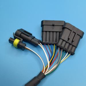 Vente Chaude Direct Usine ODM OEM Faisceau de Câbles Personnalisé AMP Terminal Automobile Conducteur en Cuivre Étamé Isolation <span class=keywords><strong>PVC</strong></span> pour - Product Image 1