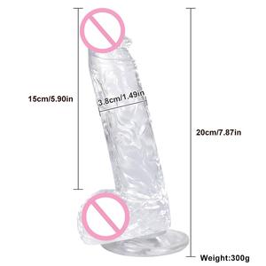 <span class=keywords><strong>Online</strong></span>-<span class=keywords><strong>Shopping</strong></span> schnelle Lieferung Frauen Sexspielzeug von großen realistischen Dildo - Product Image 6