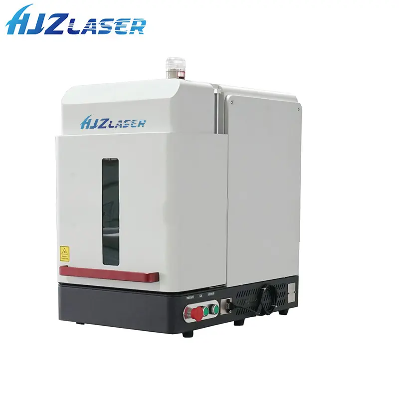HJZ hallmarking machine laser marking for gold jewellery machines 20w 50w jewelry laser engraving machine