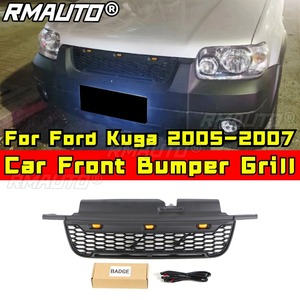 Grille de pare-chocs avant de voiture, grilles de course, calandre pour Ford Kuga 2005-2007, kit carrosserie, accessoires automobiles - Product Image 2