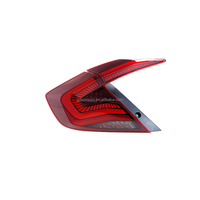 Ensemble de feux arrière LED pour Honda Civic 2016-2021 berline, accessoires de modification de feux de freinage et de feux de jour arrière