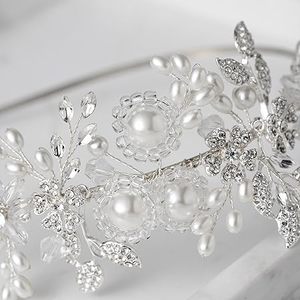 <span class=keywords><strong>À</strong></span> la mode strass fleur diadème bandeau <span class=keywords><strong>épingle</strong></span>s <span class=keywords><strong>à</strong></span> <span class=keywords><strong>cheveux</strong></span> accessoires de <span class=keywords><strong>cheveux</strong></span> de mariage et bijoux - Product Image 6
