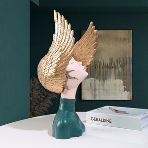 Regali in resina vendita diretta in fabbrica ali dei sogni Figurine articoli per l'arredamento ornamento decorazione della scrivania dell'ufficio domestico - Product Image 4