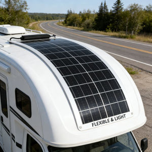 Kit de Energía Solar Todo en Uno Alecter Solar, Panel Flexible de 50W Modelo APH-P133, Eficiencia >21.5% para Sistemas de 12V, Solución de Carga - Product Image 5