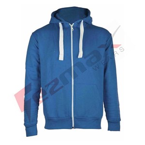 Men's 100% Cotton Fashion Pullover <b>Hoodies</b> Custom Logo Printed Thick Solid Woven Anti-Shrink Anti-Wrinkle Plus Size Sweatshirts - Product Image 2
