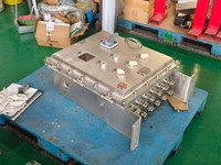 Boîte de commande d'alimentation et d'éclairage anti-explosion LD BXD M99L IP66 en acier inoxydable SS304, boîtier industriel CAB4 JB1