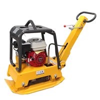 Compacteur vibrant de sol 160 kg réversible diesel/essence avec plaque de compactage haute efficacité pour routes