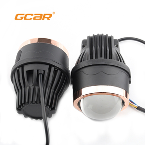 GCAR M630 Phare antibrouillard projecteur <span class=keywords><strong>bi</strong></span>-LED tricolore 3 pouces à double réflecteur 55W étanche IP67 Remplacement automobile universel - Product Image 6
