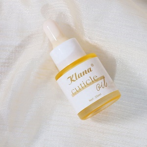 Flacon compte-gouttes 20 ml d'huile pour cuticules, adoucissant et réparateur doux pour cuticules, pour peaux sèches et gercées, fournitures de manucure pour salon - Product Image 1