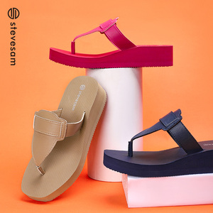 Thấp moq mùa hè bãi biển sợi nhỏ EVA thoải mái cao gót Dép đám cưới Dép chống trượt phụ nữ <span class=keywords><strong>Flip</strong></span> <span class=keywords><strong>Flops</strong></span> - Product Image 3