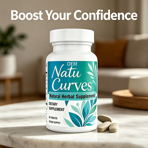 Tabletas de Suplemento Dietético <span class=keywords><strong>Natu</strong></span> Curves, 60 Unidades, Suministro para 30 Días, Producto OEM para Apoyo al Bienestar - Product Image 4