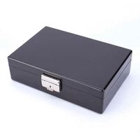 Caja de Música de Madera para Joyas, Caja de Joyería de Madera Vintage, Caja de Joyería de Madera Roja