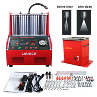 Nettoyeur et testeur d'injecteurs de carburant à essence LAUNCH CNC602A avec transformateur 110V 220V