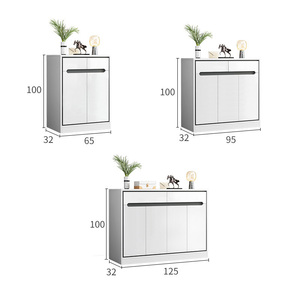 Scarpiera <span class=keywords><strong>per</strong></span> Casa e da <span class=keywords><strong>Esterno</strong></span>, Armadietto Porta Scarpe a Grande Capienza, Scaffale <span class=keywords><strong>per</strong></span> Scarpe Semplice e Moderno - Product Image 6