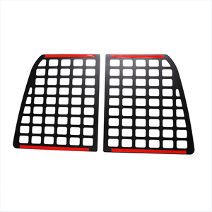 LUMA 2PCS Étagère de rangement en aluminium pour porte arrière, organiseur de grille pour porte intérieure de pick-up 4x4 2016-2023 - Product Image 3