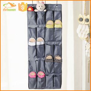 Modern Design Fabric Wall Organizer 20-Pocket Hanging <b>Shoe</b> Bag Storage Multifunction Foldable for Home Use in Living Room - Product Image 2